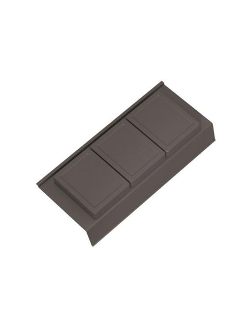 Arezzo design 4 elemből álló műanyag fiókrendező 14x32 cm, m