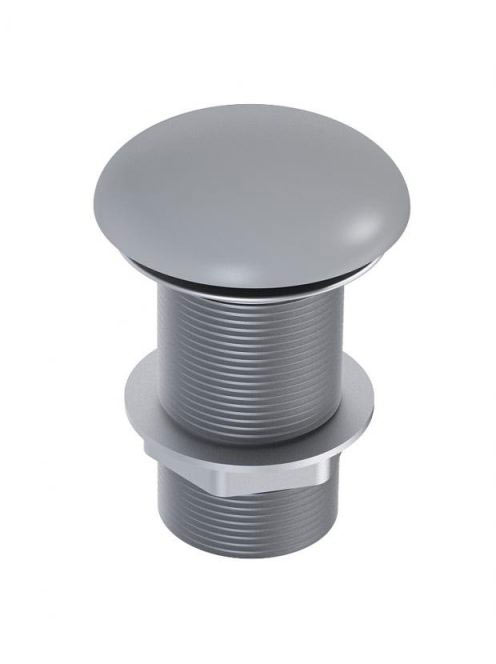 Arezzo design Click-Clack lefolyó, matt ezüstszürke AR-16795