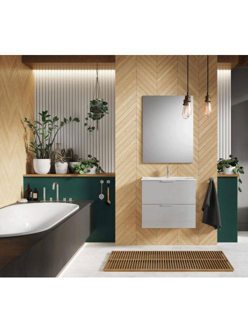 Arezzo design Etna 2 fiókos szekrény mosdóval 60x38,4 magasf