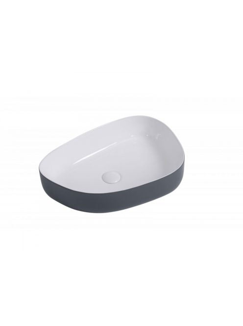 Arezzo design Odessa mosdótál - lefolyó, szürke AR-460 - Für