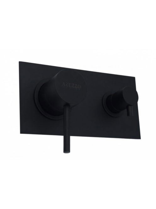 Arezzo design Artfield falsík alatti fekete csaptelep AR-606