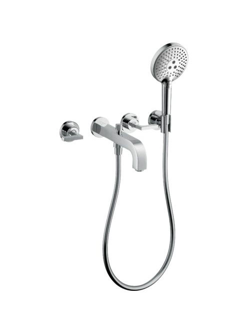 Axor Citterio 3-lyukú kádcsaptelep rejtett fali szereléssel