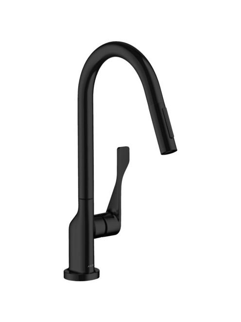 Axor Citterio mosogató csaptelep kihúzható zuhanyfejjel, mat