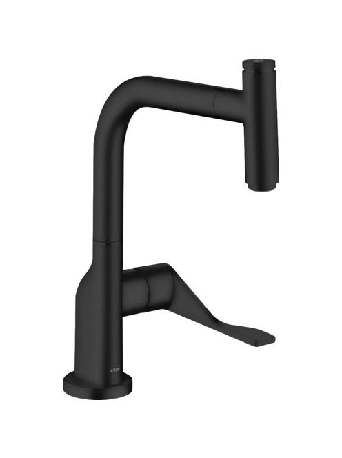 Axor Citterio mosogató csaptelep kihúzható zuhanyfejjel, mat