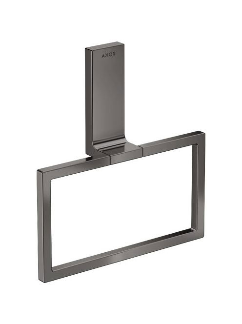 Axor Universal törölközőtartó gyűrű Polírozott fekete króm 4