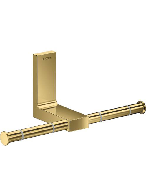 Axor Universal négyszögletes dupla WC papír tartó polírozott