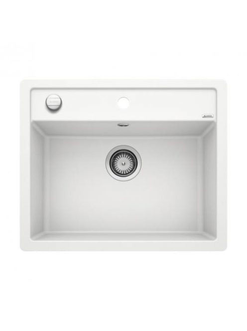 BLANCO Dalago 6-F Silgránit mosogató távműködtetővel, fehér