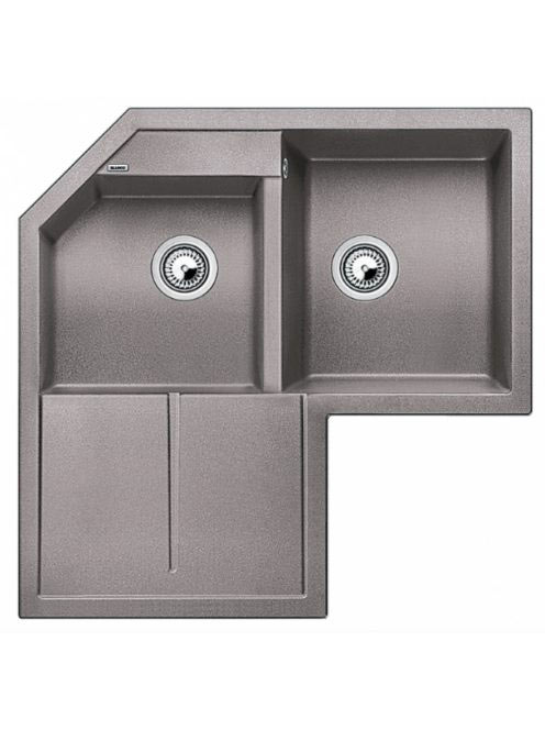Blanco Metra 9 E gránit sarok mosogató csepegtetővel és lefo