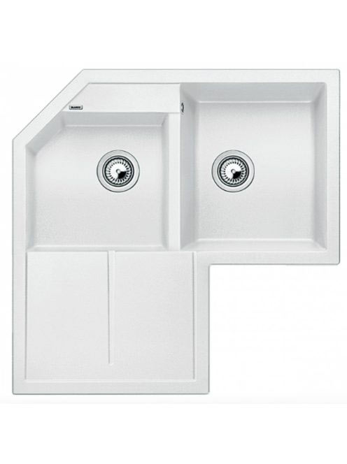 Blanco Metra 9 E gránit sarok mosogató csepegtetővel és lefo