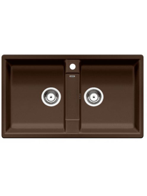 Blanco Zia 9 kétmedencés gránit mosogató 86x50 csaplyukkal é