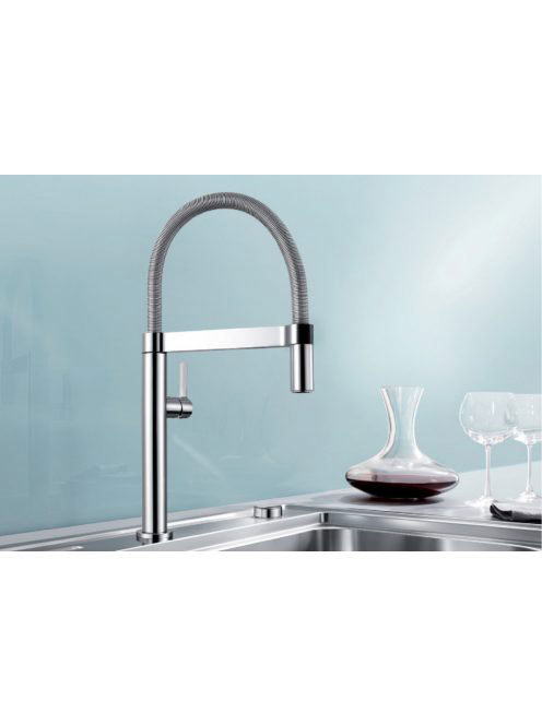 BLANCO Culina-S Mini álló zuhanyfejes mosogató csaptelep, ro