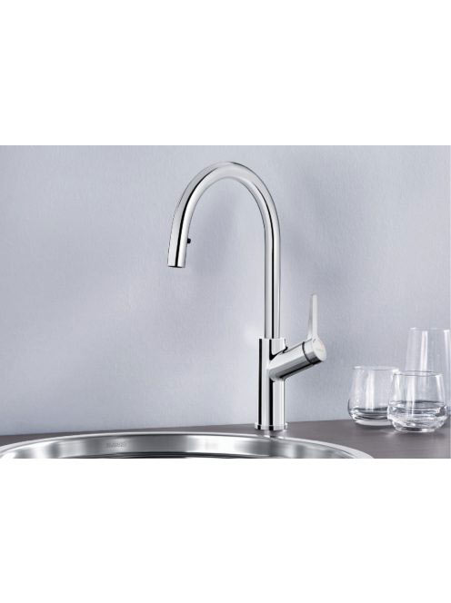 BLANCO Carena-S kihúzható fejes magasnyomású mosogató csapte