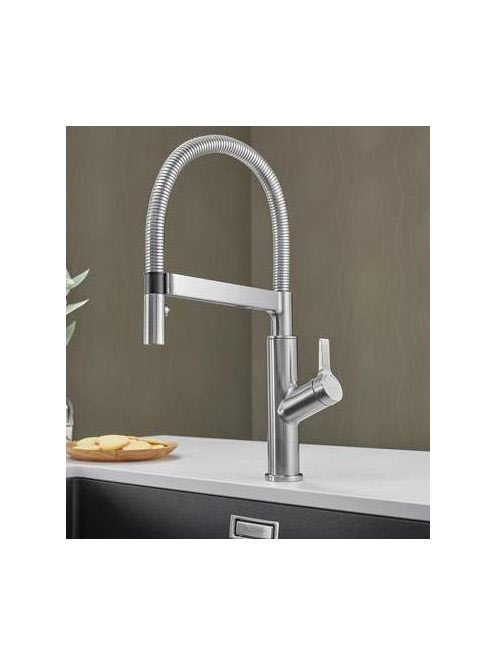 BLANCO Solenta-S szenzoros mosogató csaptelep, Jobbos, króm