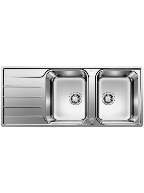 Blanco Lemis 8 S-IF rozsdamentes acél mosogató két furattal