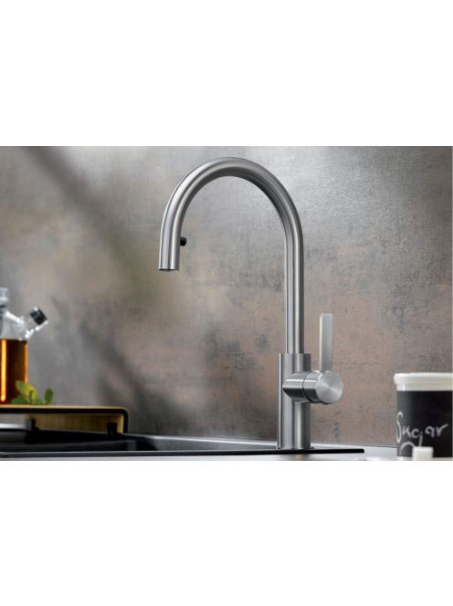 BLANCO Candor-S kihúzható fejes konyhai csaptelep, magasnyom