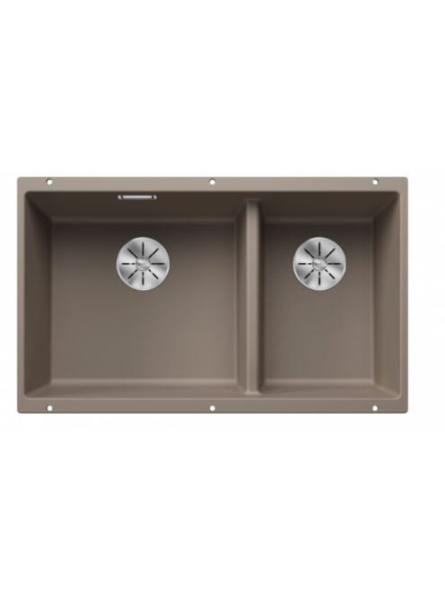 Blanco Subline 430/270-U kétmedencés gránit mosogató 75,5x46