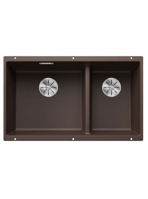 Blanco Subline 430/270-U kétmedencés gránit mosogató 75,5x46