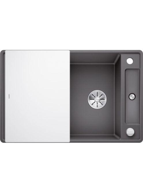 BLANCO Axia III 45 S-F Silgránit mosogató excenterrel, üveg