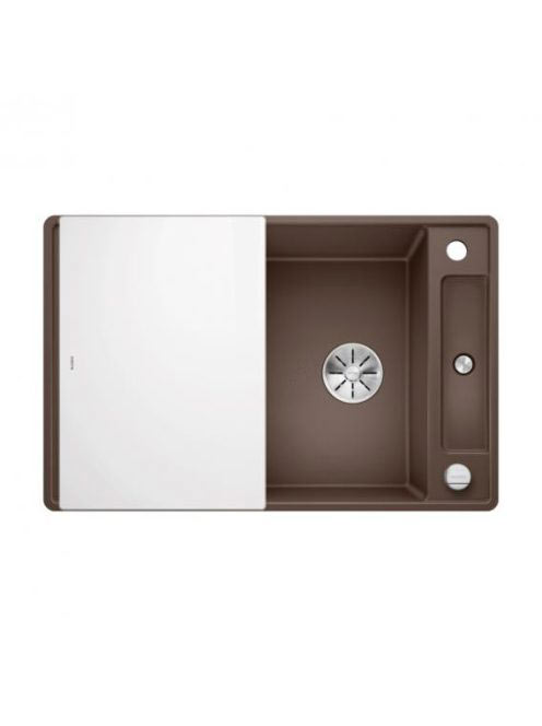 BLANCO Axia III 45 S-F Silgránit mosogató excenterrel, üveg