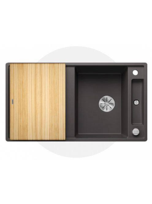 Blanco Axia III 5 S palaszürke Silgránit mosogató 91,5x51 cm