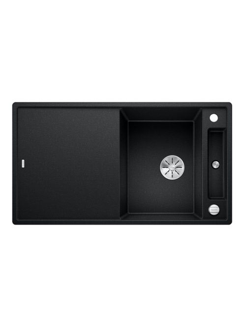 Blanco Axia III 5 S antracit mosogató üveg vágólappal 523215