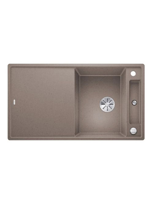 Blanco Axia III 5 S tartufo mosogató üveg vágólappal 523222