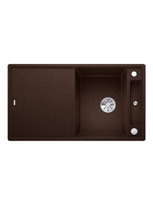 Blanco Axia III 5 S kávé mosogató üveg vágólappal 523224 - K