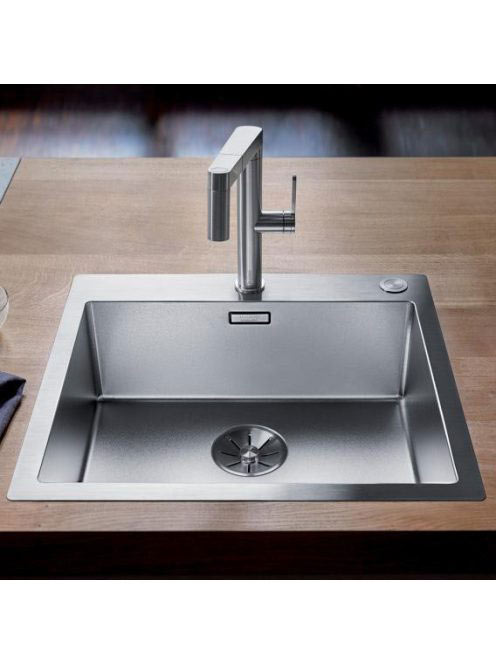 BLANCO Claron 500-IF/A DX Durinox matt rozsdamentes acél mos