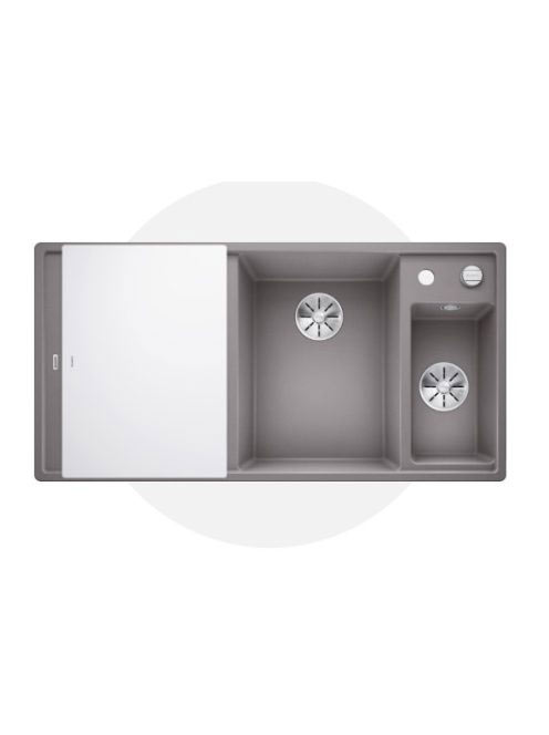 Blanco Axia III 6 S két medencés gránit mosogató 100x51 cm ü