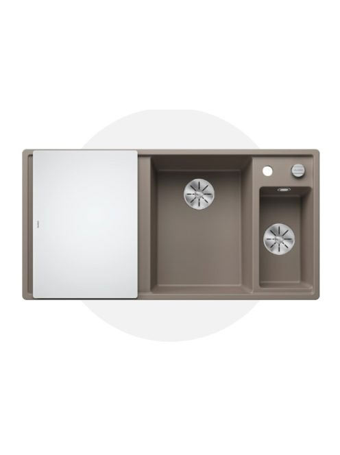 Blanco Axia III 6 S két medencés gránit mosogató 100x51 cm ü