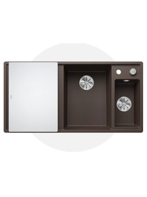 Blanco Axia III 6 S két medencés gránit mosogató 100x51 cm ü