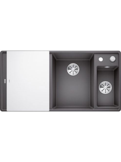 BLANCO Axia III 6 S-F palaszürke Silgránit mosogató excenter