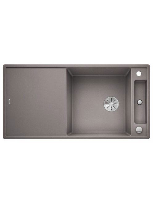 Blanco Axia III XL 6 S Silgránit mosogató excenterrel, fa vá
