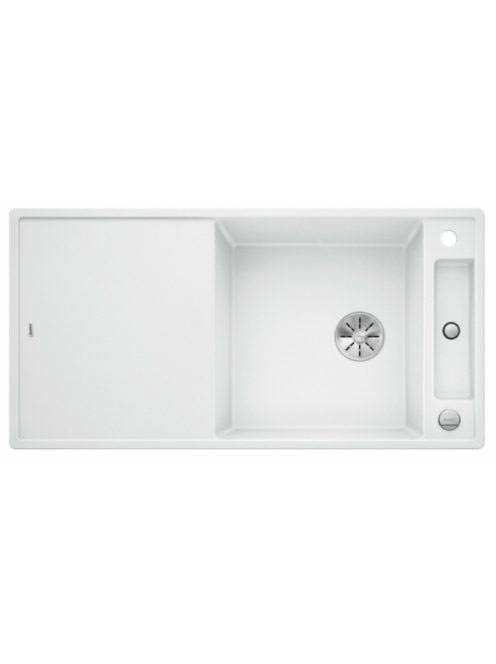 Blanco Axia III XL 6 S Silgránit mosogató excenterrel, fa vá