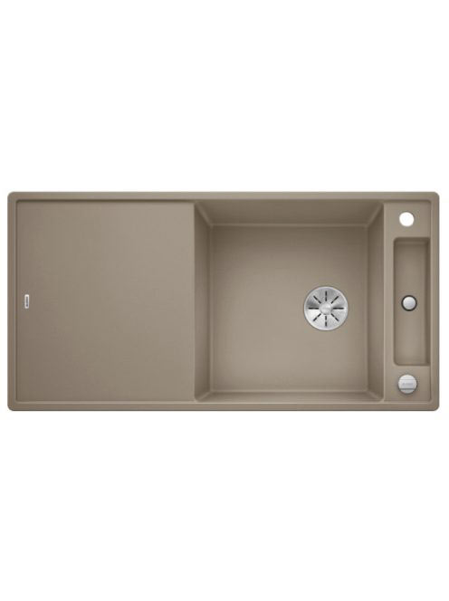 Blanco Axia III XL 6 S Silgránit mosogató excenterrel, fa vá