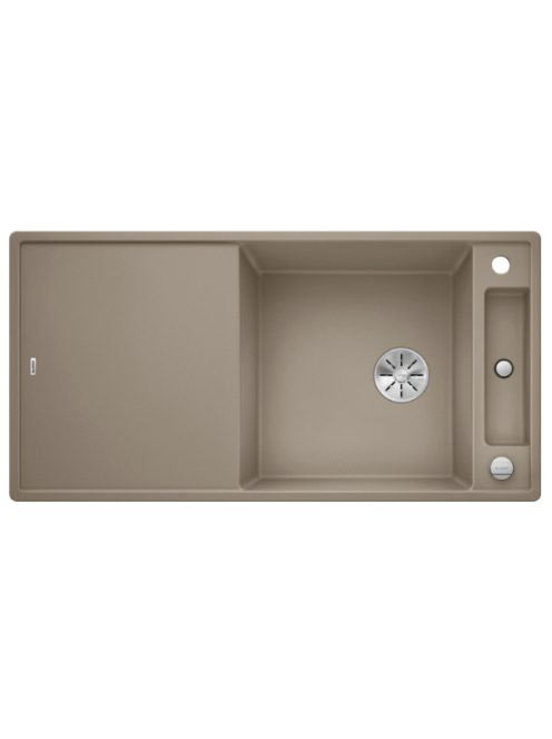 Blanco Axia III XL 6 S gránit mosogató üveg vágólappal és le