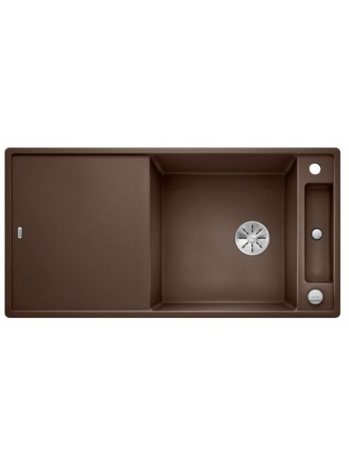 Blanco Axia III XL 6 S gránit mosogató üveg vágólappal és le