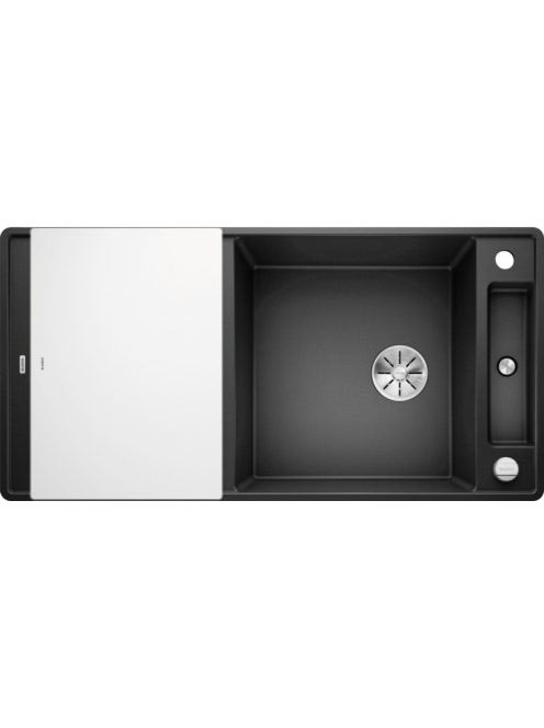BLANCO Axia III XL 6 S-F Silgránit mosogató excenterrel, üve