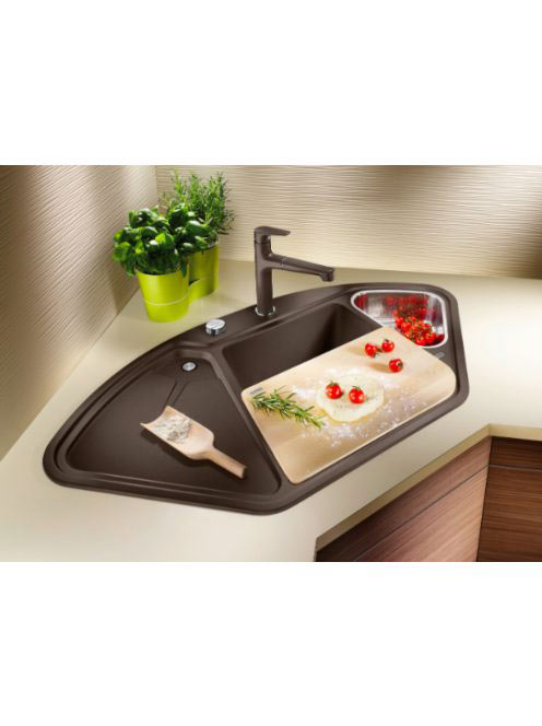 Blanco Blancodelta II gránit mosogató csepegtetővel 106x58 c