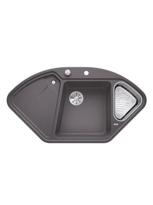 BLANCO Blancodelta II-F Silgránit balos mosogató távműködtet