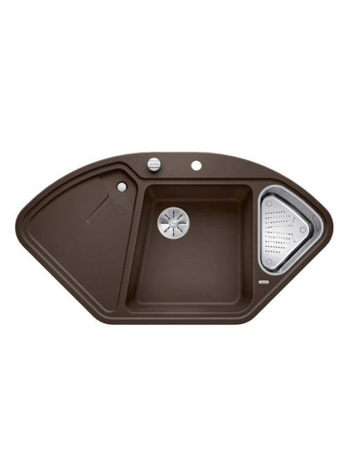 BLANCO Blancodelta II-F Silgránit balos mosogató távműködtet