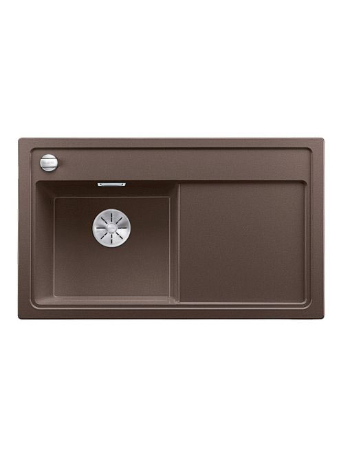 Blanco Zenar 45 S kávé mosogató baloldali főmedencével fa vá