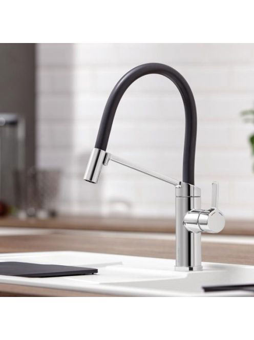 Blanco VIU-S króm HD lávaszürke, kiwi, narancs, citrom mosog