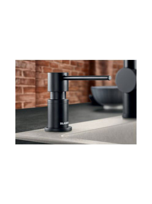 Blanco Lato mosogatószer adagoló matt fekete 525789 - Konyha