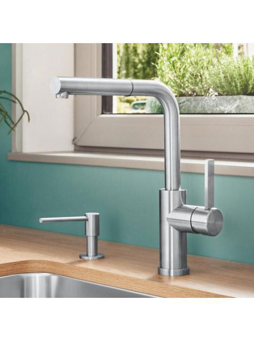 BLANCO Lanora-S-F ablak elé szerelhető mosogató csaptelep, f