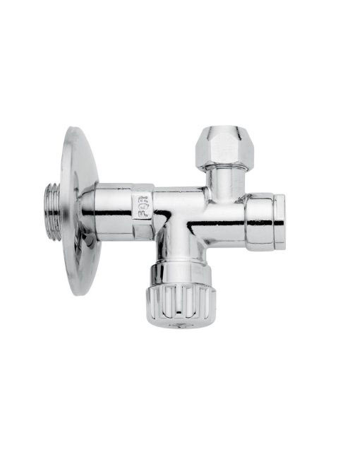 Bugnatese Accessori sarokszelep 1/2-3/8, bronz 19250BR - Für