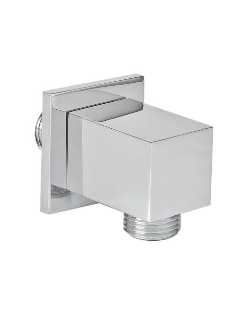 Bugnatese Wellness zuhanycsatlakozó, szálcsiszolt nikkel 192