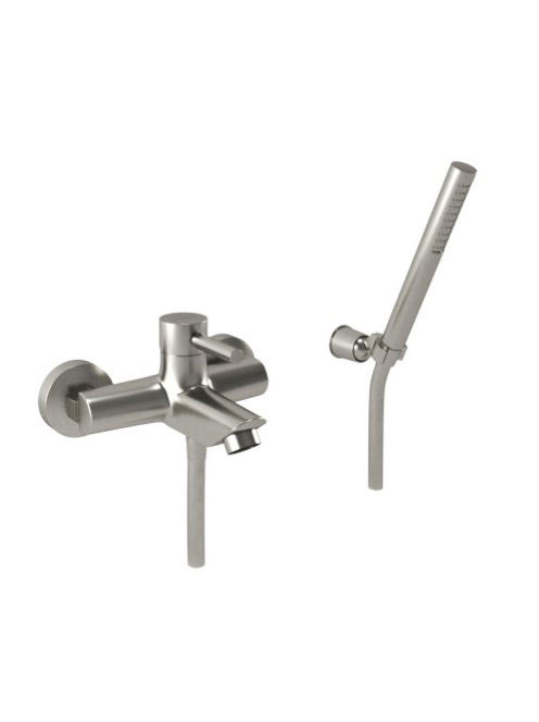 Bugnatese Kobuk kádcsaptelep zuhanyszettel, rozsdamentes acé