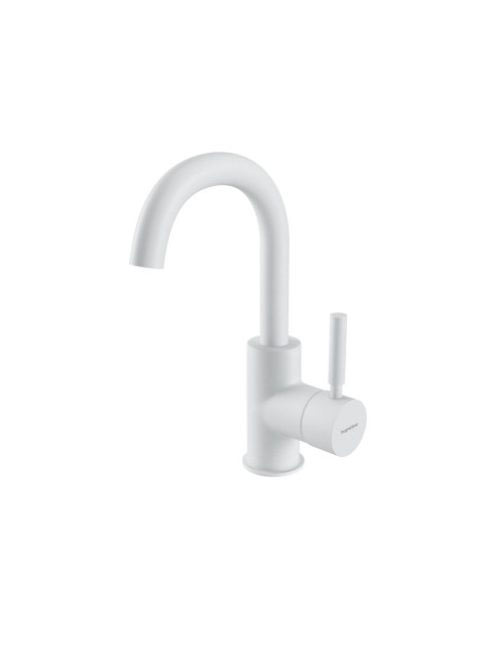 Bugnatese Kobuk mosdócsaptelep leeresztővel, matt fehér 2213