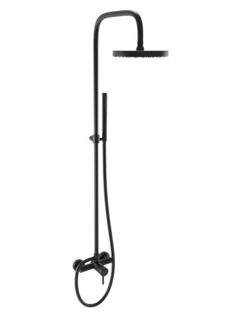 Bugnatese Kobuk zuhanyrendszer, matt fekete 2236CNE - Fürdős
